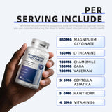 iMATCHME Magnesium Glycinate Complex Capsules back view
