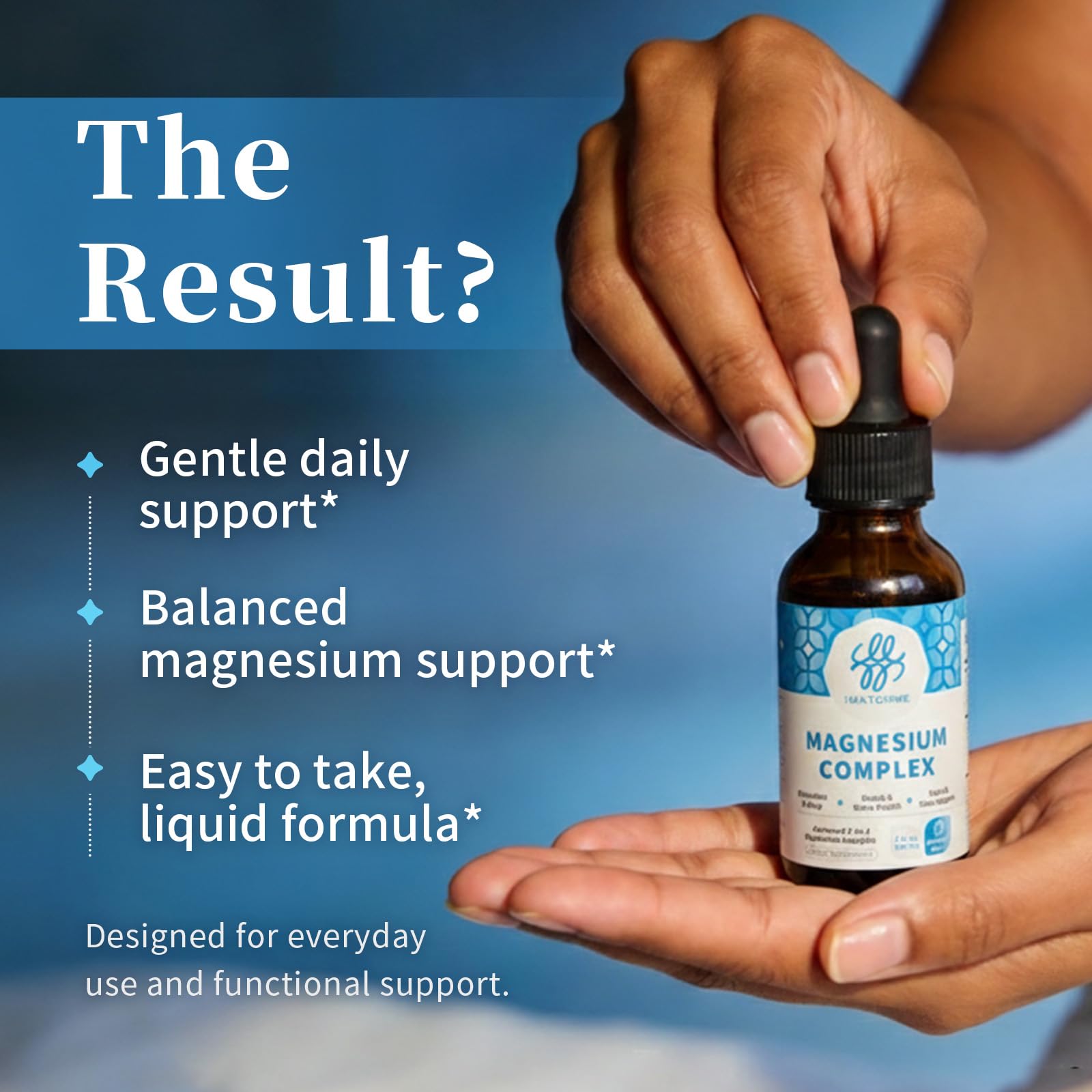 iMATCHME Magnesium Liquid Drops 150ml packaging