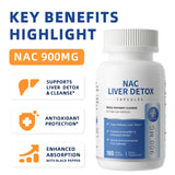 iMATCHME NAC 900mg capsules bottle side view