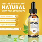 iMATCHME Soursop Graviola Liquid Drops bottle with label