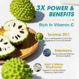 iMATCHME Soursop Liquid 300mg bottle with dropper