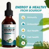 iMATCHME Soursop Liquid 300mg side view showing label