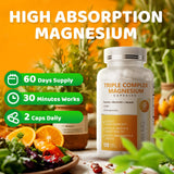 iMATCHME Triple Magnesium Complex bottle with a plant background