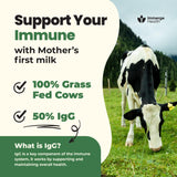 ImmergeHealth Bovine Colostrum Capsules in hand