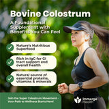 ImmergeHealth Bovine Colostrum Capsules packaging