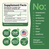 ImmergeHealth.com Colostrum Powder mixed in a smoothie