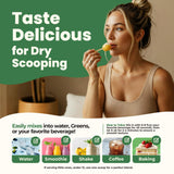 ImmergeHealth.com Colostrum Powder with a measuring scoop