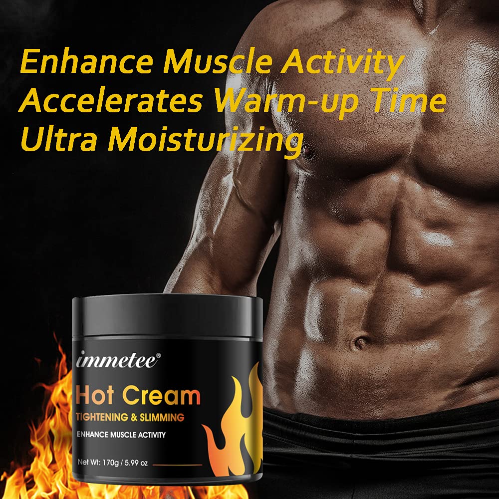immetee Sweat Fat Burning Gel 230g in workout setting