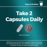 Immortal Herbs EDTA Capsules 1500mg bottle with cap open
