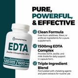 Immortal Herbs EDTA Capsules 1500mg close-up of capsules