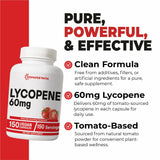Immortal Herbs Lycopene Supplement bottle side view