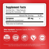 Immortal Herbs Lycopene Supplement capsules close-up