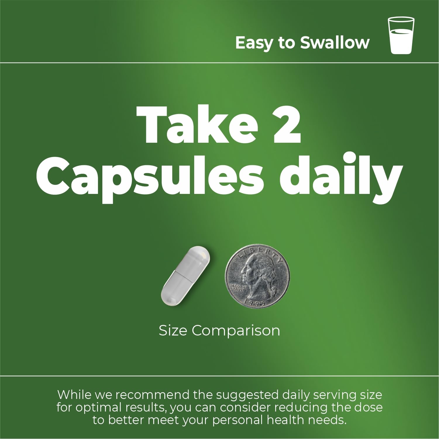 Immortal Herbs Moringa Capsules nutritional information