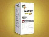 IMMUVIT-PLUS-Q10- Multivitamin Gel Capsules packaging side view