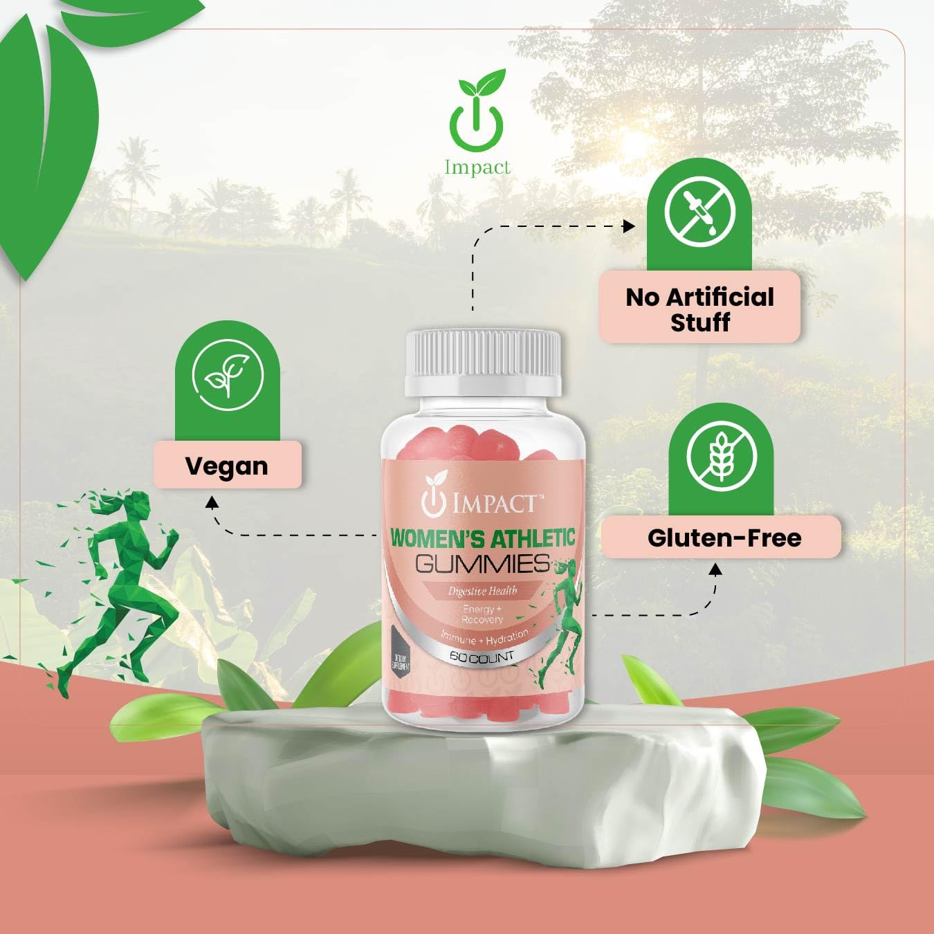IMPACT Multivitamin Gummies for Women lifestyle scene