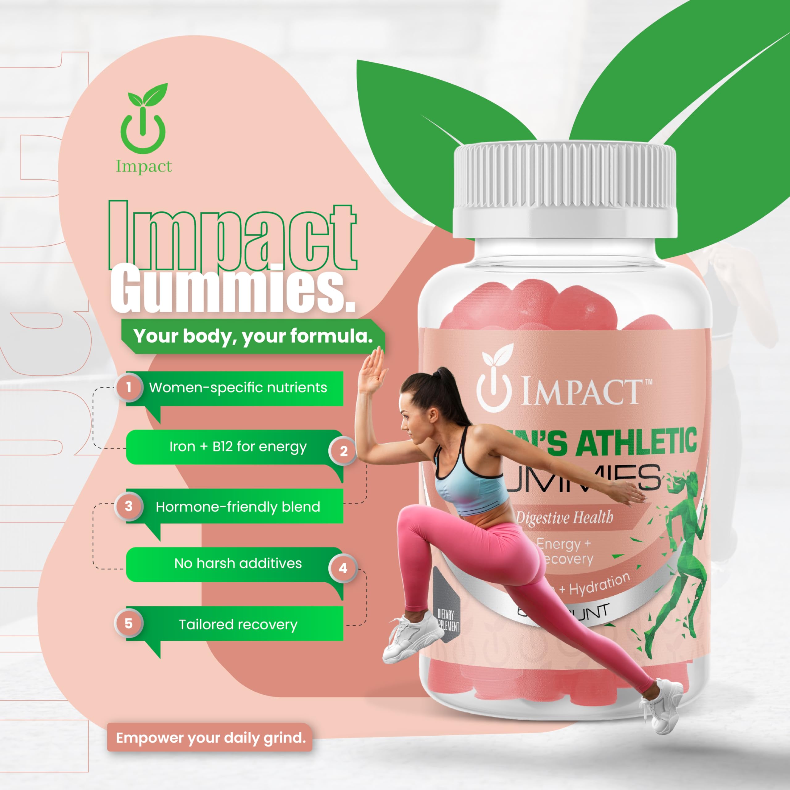 IMPACT Multivitamin Gummies for Women packaging