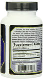 Imperial Elixir Korean Red Ginseng supplement side view with ingredients