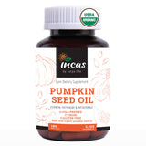 Incas by Asiya Life Pumpkin Seed Oil Softgels front view