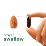 Incas Pumpkin Seed Oil Softgels on a wooden table