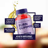 Indelo BioVeraBurn ACV Gummies bottle with 60 gummies