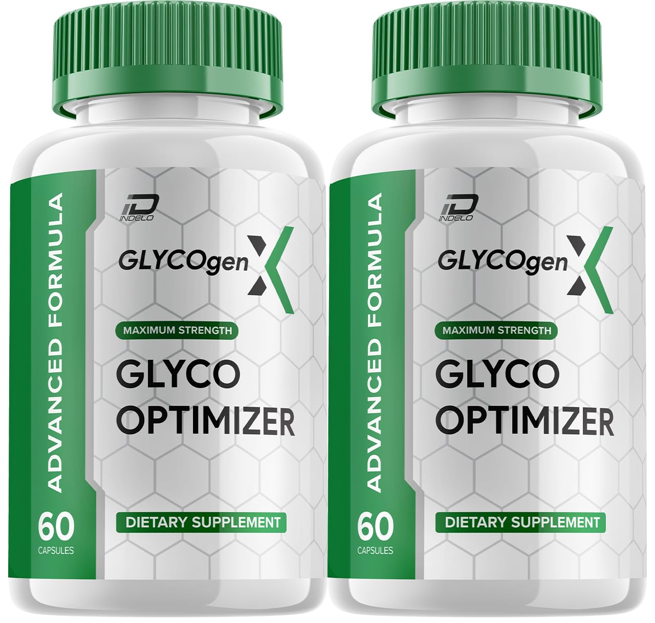 Indelo GlycogenX Glyco Optimizer 24 Capsules front view