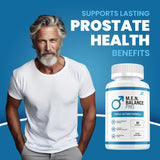 Indelo M.E.N Balance Pro Health Support capsules close-up