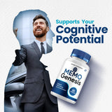 Indelo Memo Genesis Brain Supplement Capsules back view