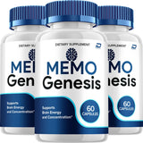 Indelo Memo Genesis Brain Supplement Capsules front view