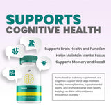 Indelo Neuro Defender Brain Supplement Capsules bottle with label