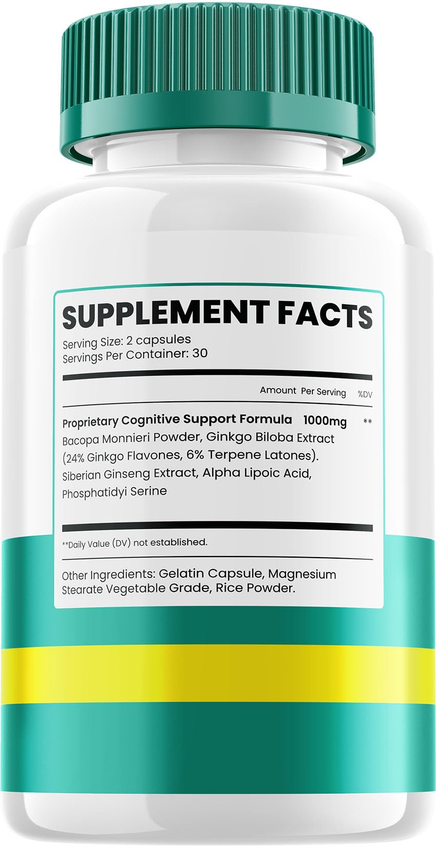 Indelo Neuro Defender Brain Supplement Capsules on a wooden table