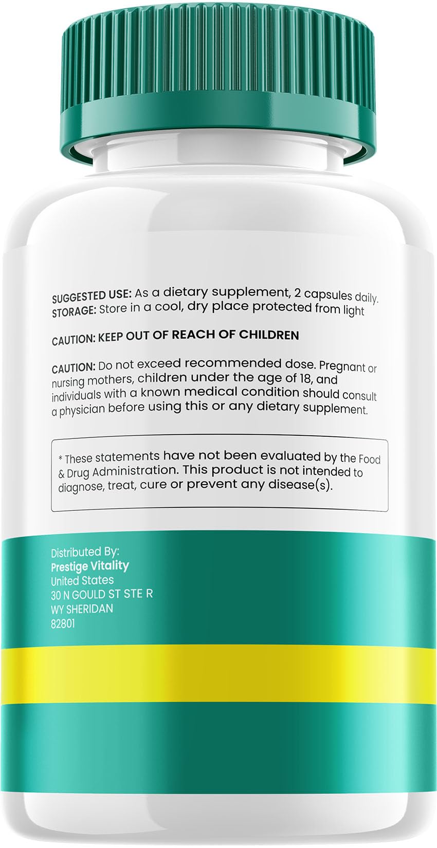 Indelo Neuro Defender Brain Supplement Capsules with measuring spoon