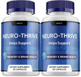Indelo Neuro Thrive Cognitive Support Supplement 60 Capsules front view