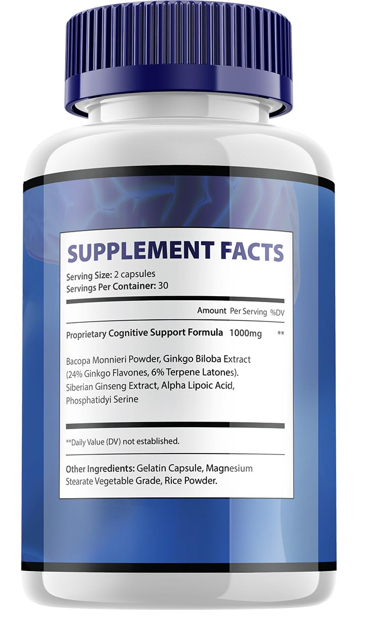 Indelo Neuro Thrive supplement bottle side view