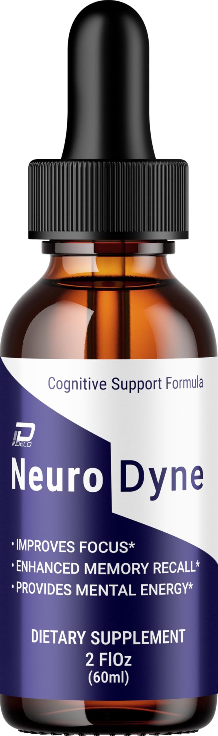 Indelo Neurodyne Liquid Drops front view bottle