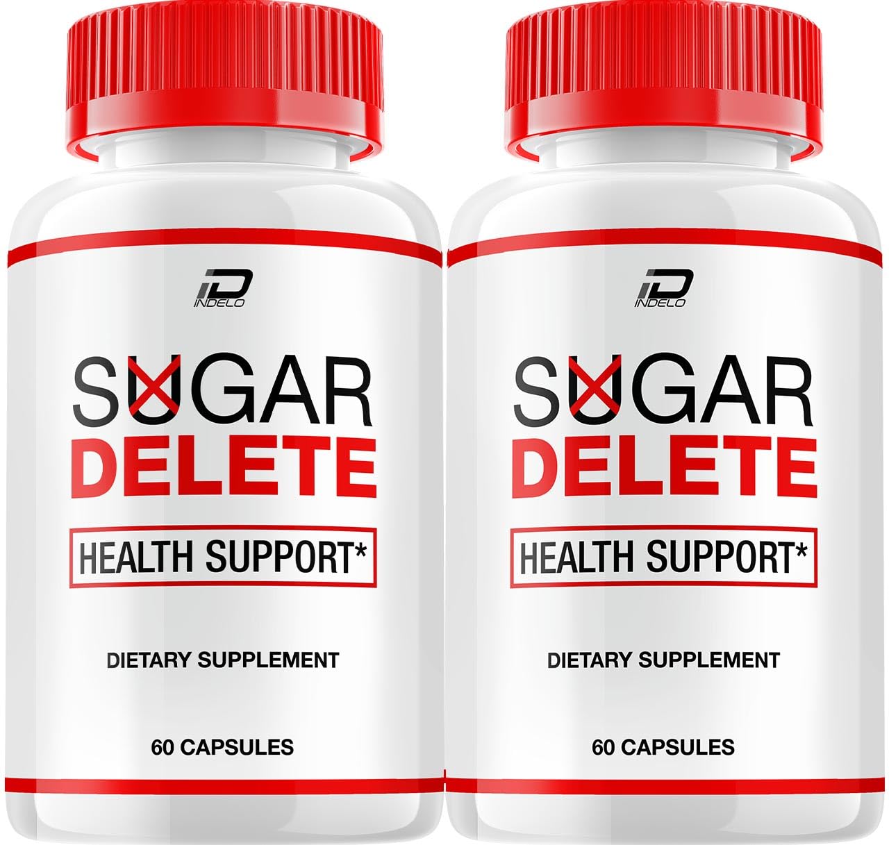 Indelo Sugar Delete Capsules front view with packaging