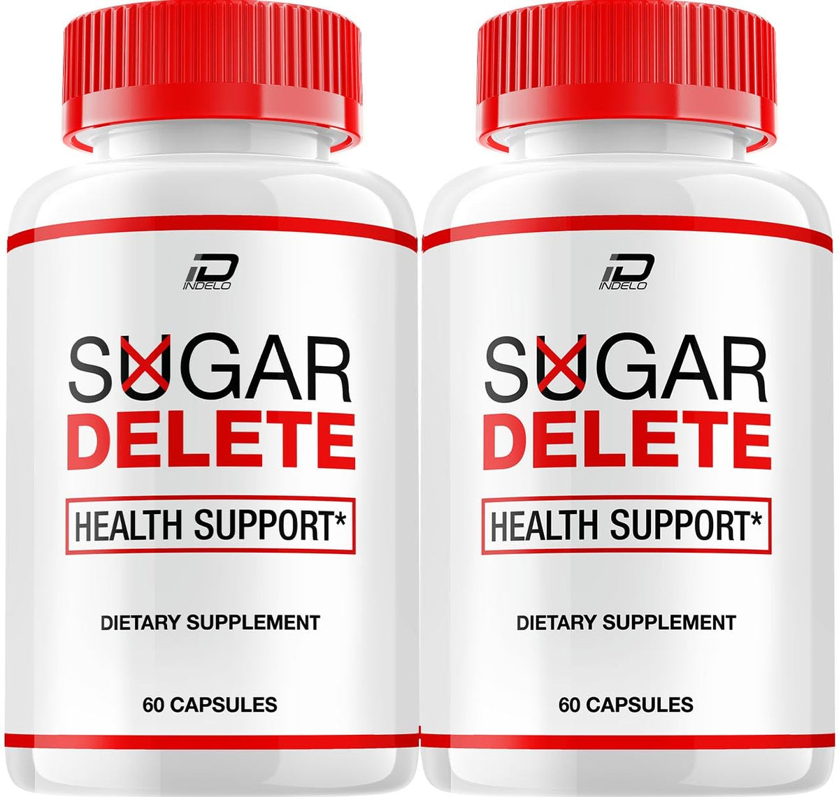 Indelo Sugar Delete Capsules front view with packaging