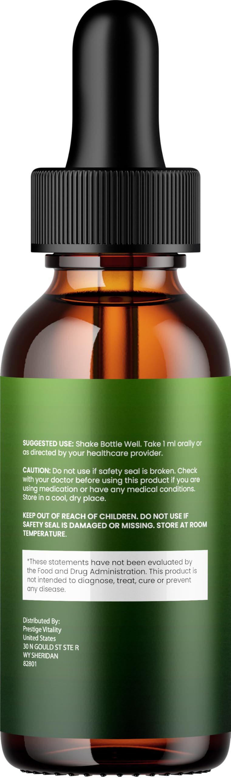 Indelo TinnitusFix Advanced Formula Drops on a wooden table