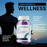Indelo Ultra Peak XL Gummies bottle side view