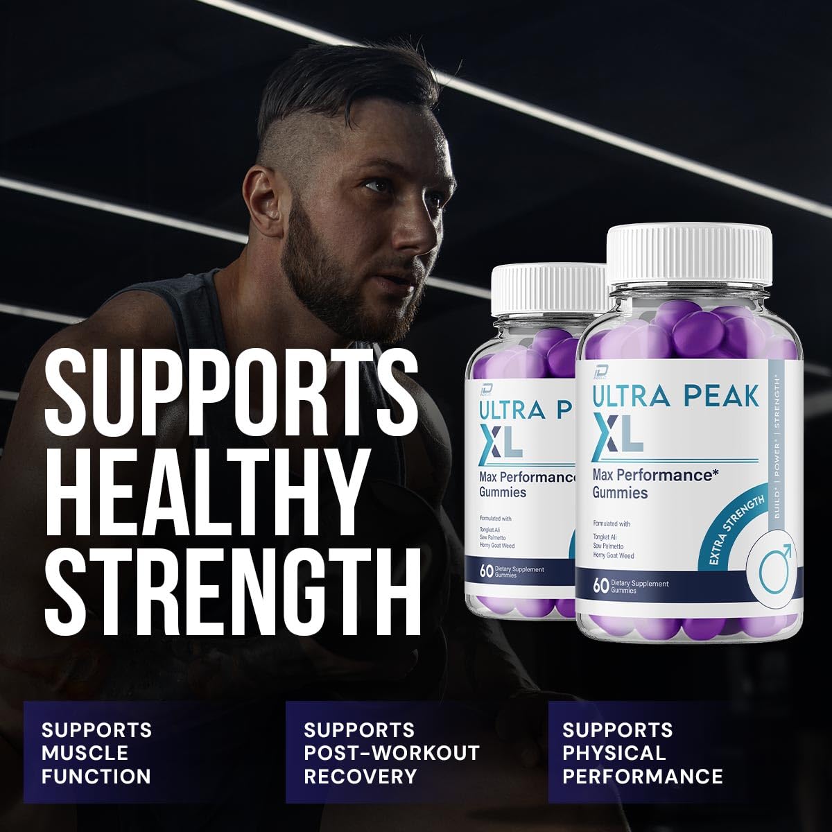 Indelo Ultra Peak XL Gummies nutritional information
