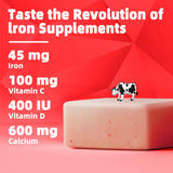 Individual Allcoovita Iron Soft Chew wrapped