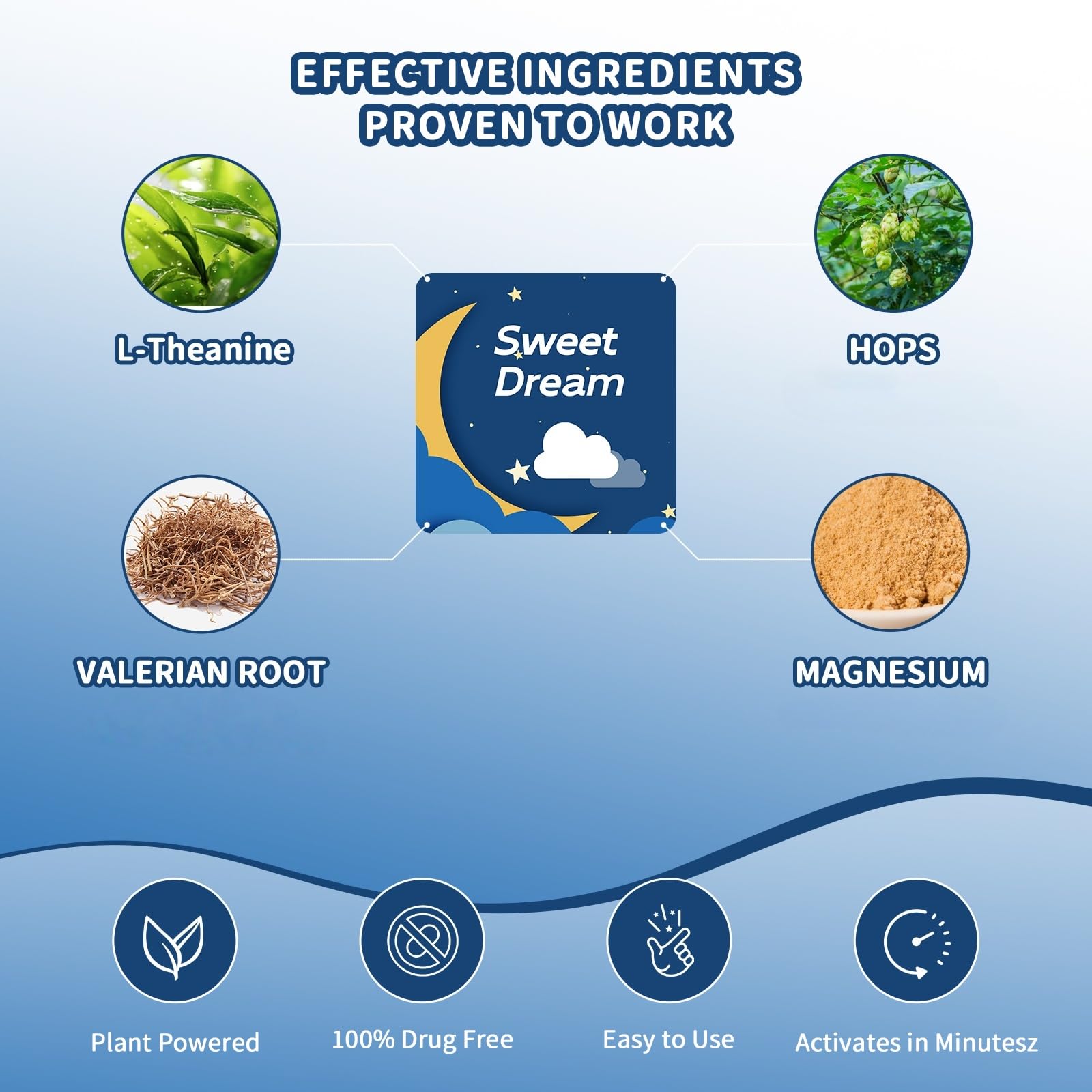 Individual Kaeruw Plant-Based Sleep Patch out of packaging