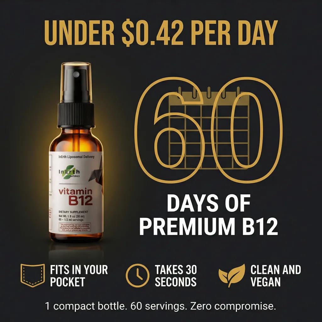 Inerth Naturals B12 Sublingual Spray side view