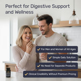 Inessa Probiotic Supplement bottle on a kitchen counter