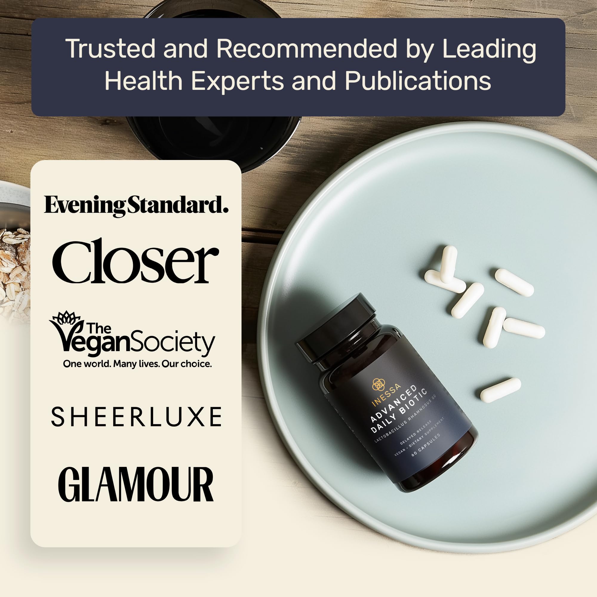 Inessa Probiotic Supplement ingredients list