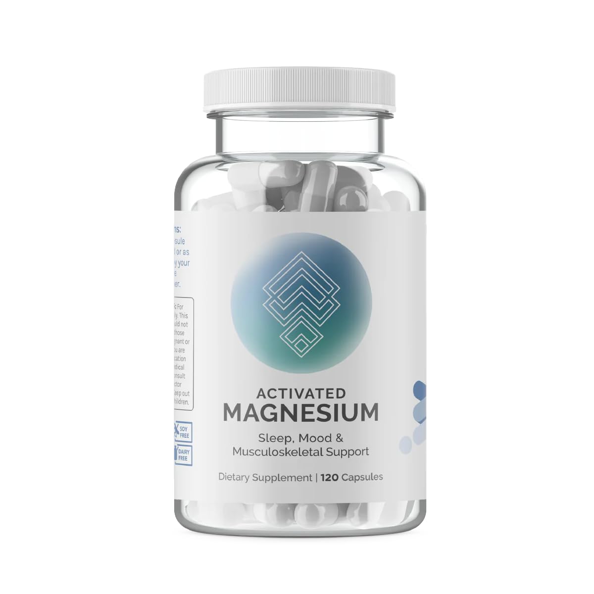 InfiniWell Activated Magnesium 250mg capsules front view
