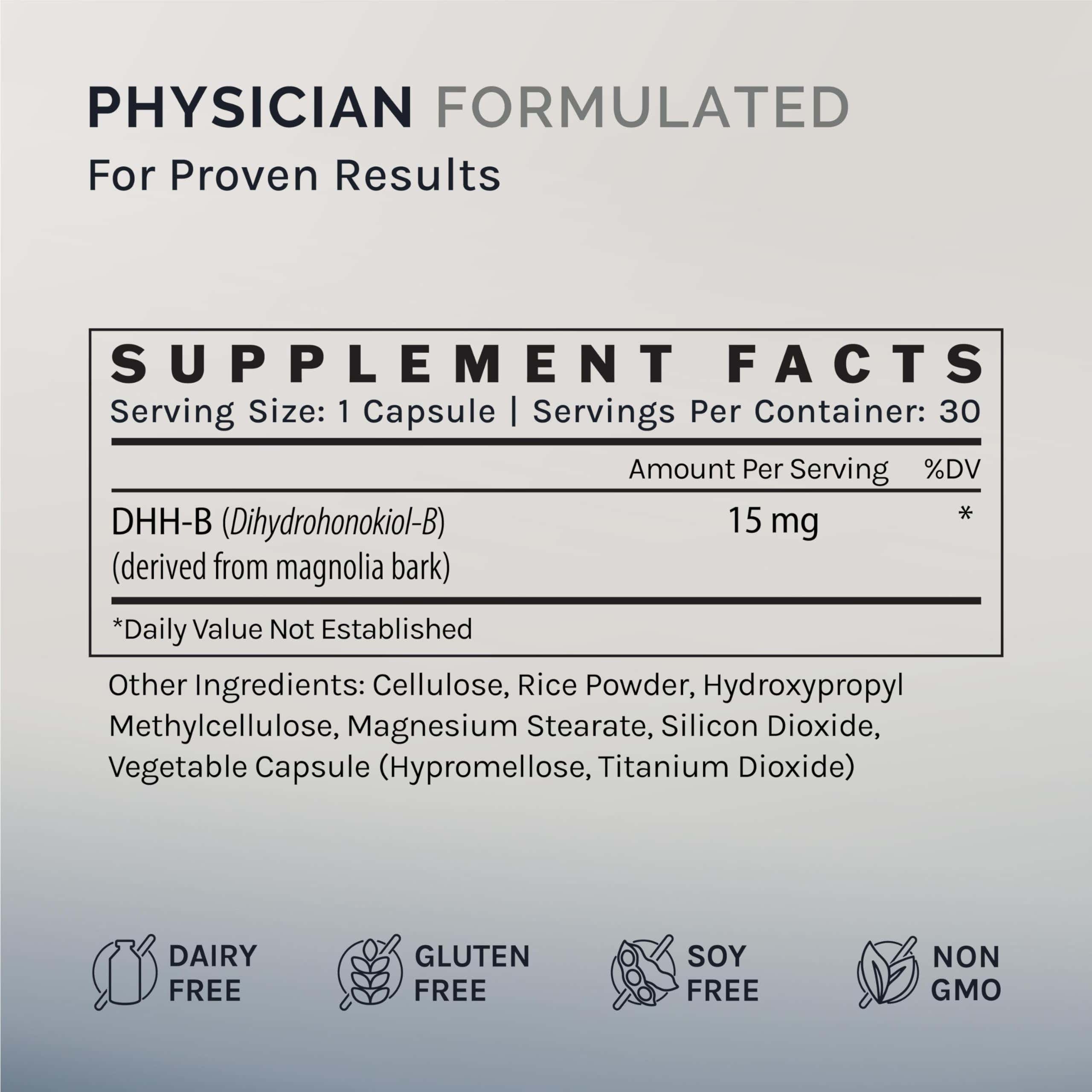 InfiniWell DHH-B Max 15mg Mood Support Supplement capsule close-up