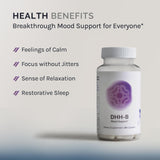 InfiniWell DHH-B Mood Support Supplement side view of bottle
