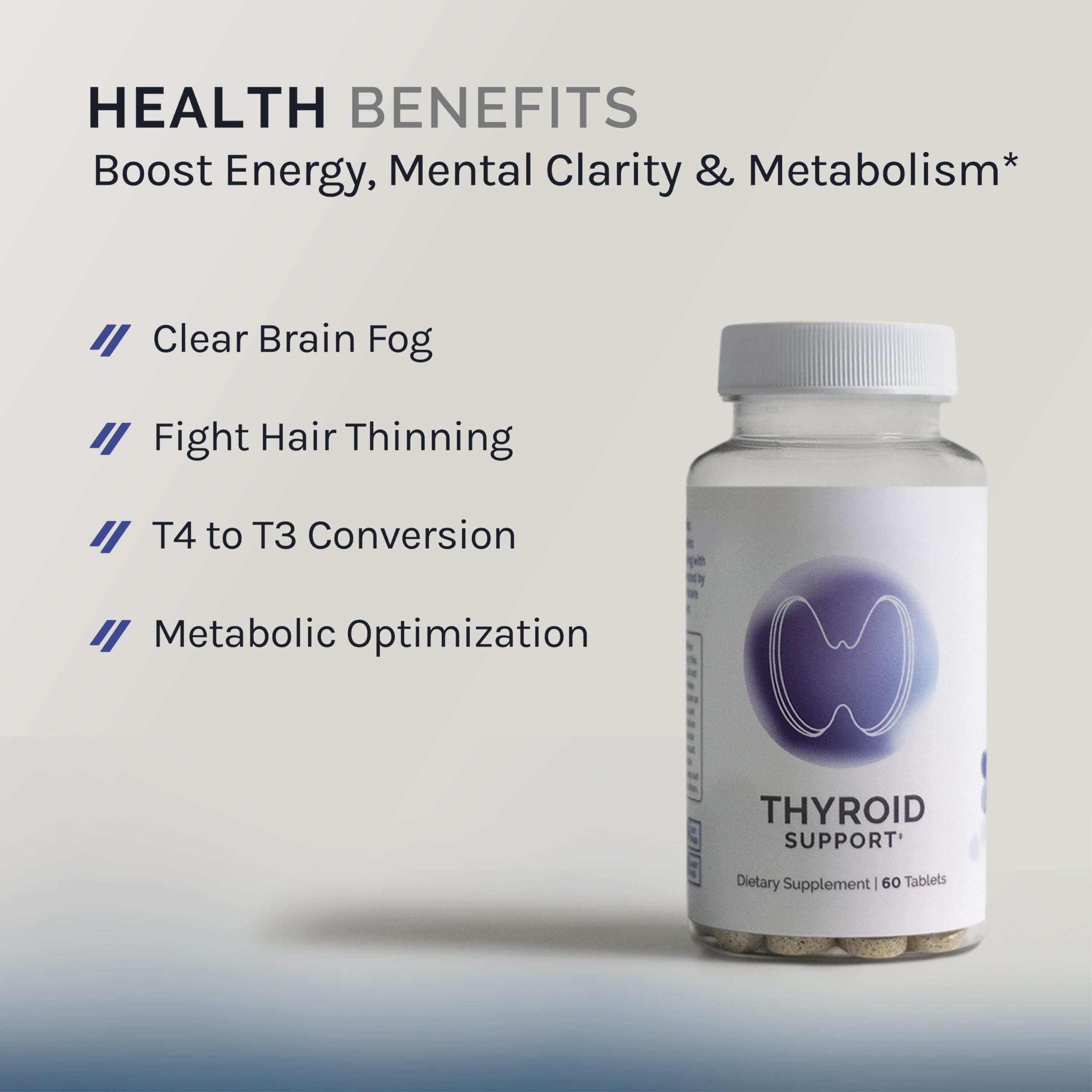 InfiniWell Thyroid Support Complex side view showing ingredients