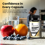 Infuse Allurè Histamine Blocker Capsules with a glass of water