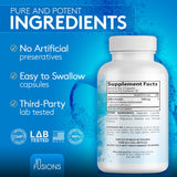 Infusions International SAM-e supplement bottle back view